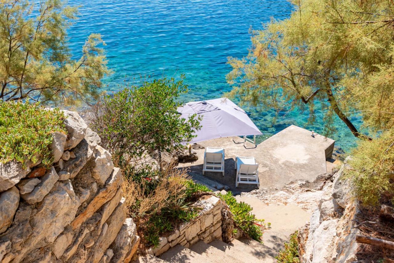 Apartments By The Sea Cove Zaglav, Korcula - 12208 Прізба Екстер'єр фото